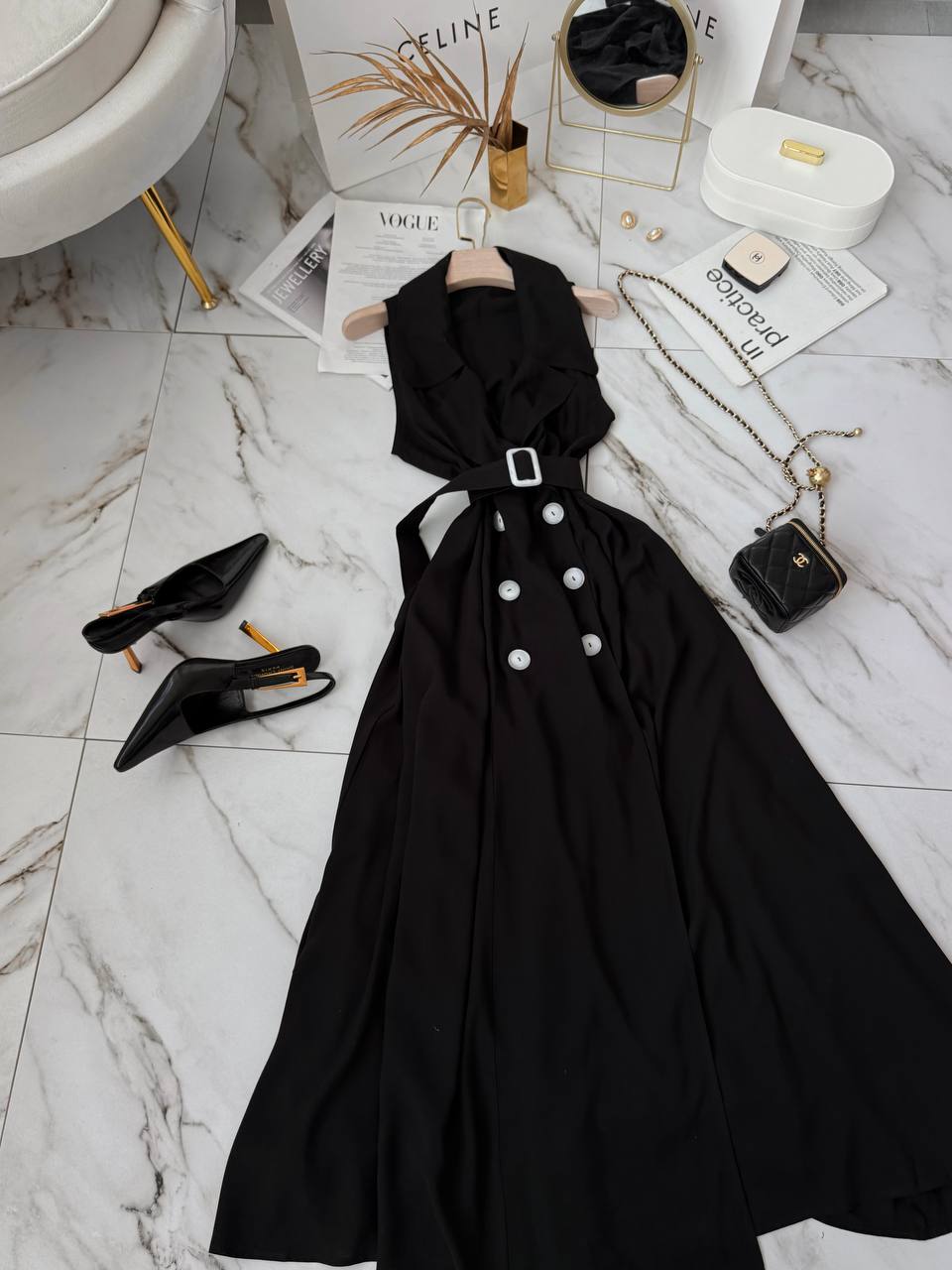 Hermoso vestido de mujer para todos los días