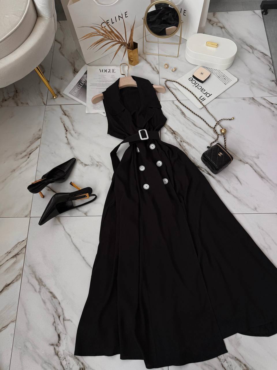 Hermoso vestido de mujer para todos los días