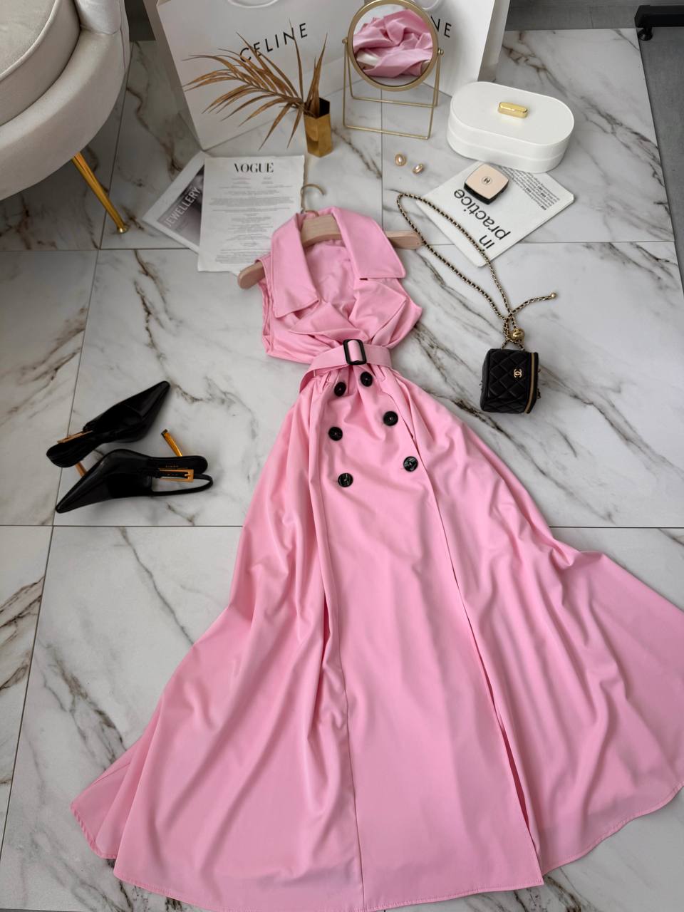 Hermoso vestido de mujer para todos los días