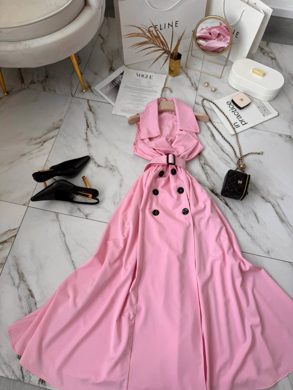 Hermoso vestido de mujer para todos los días