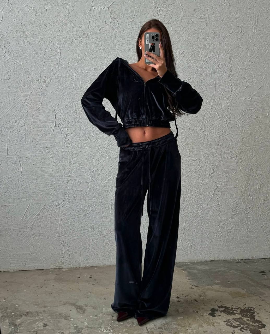 traje de terciopelo premium