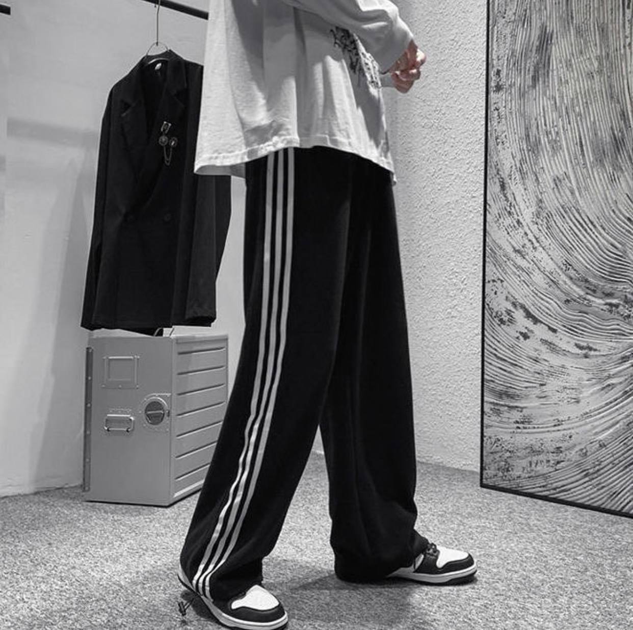 Pantalones de rayas