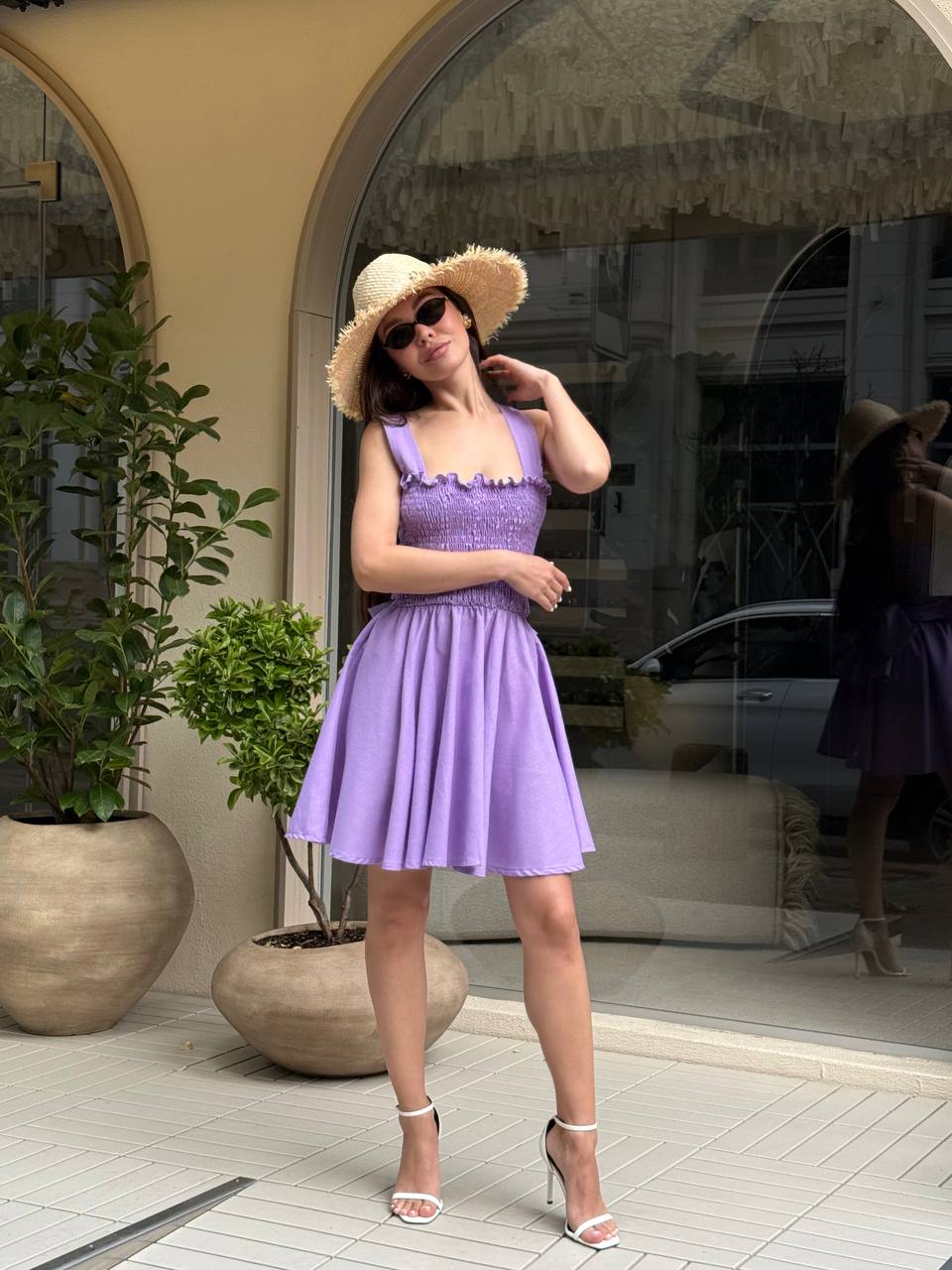 El vestido perfecto de tejido natural