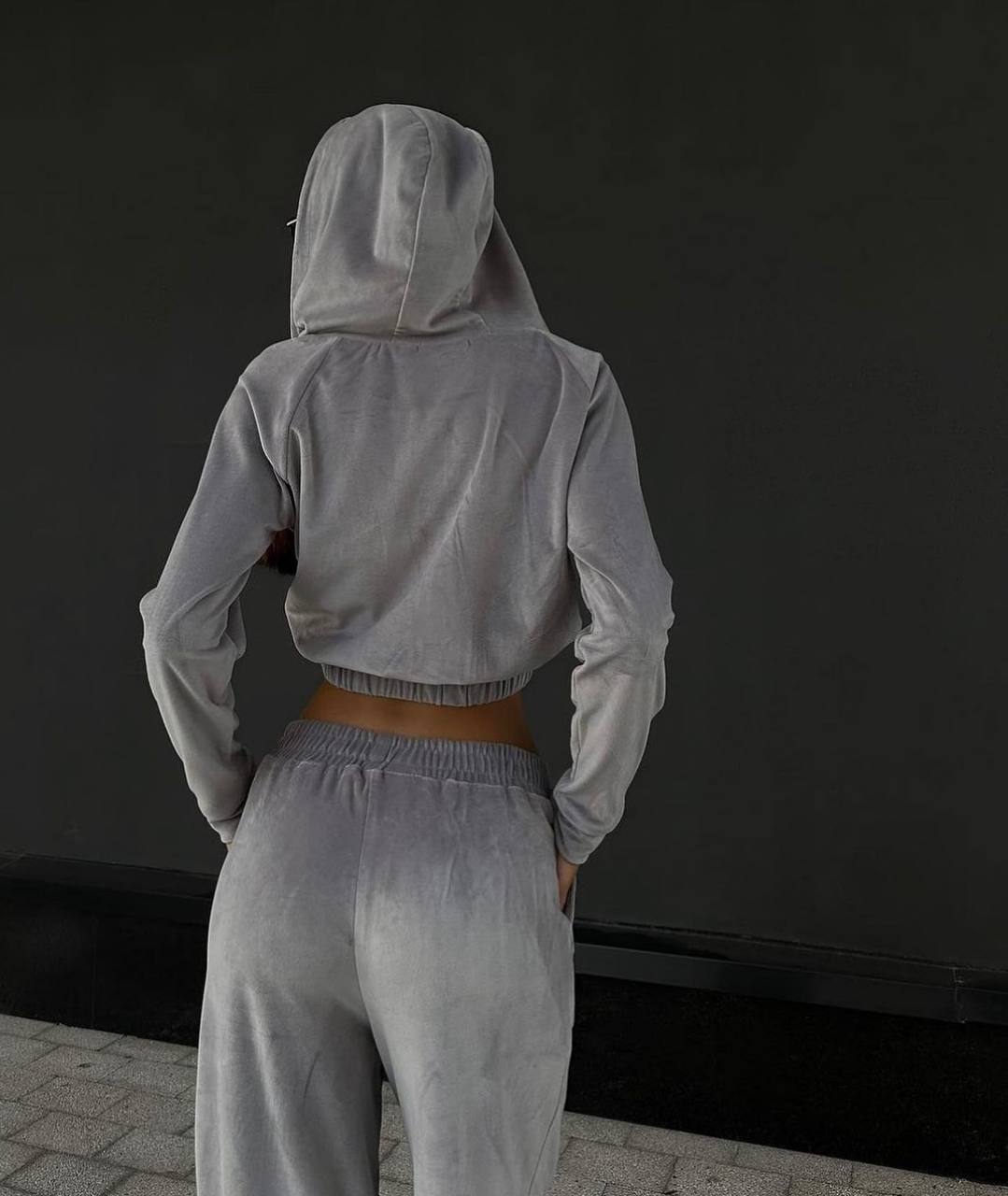 Traje de terciopelo premium