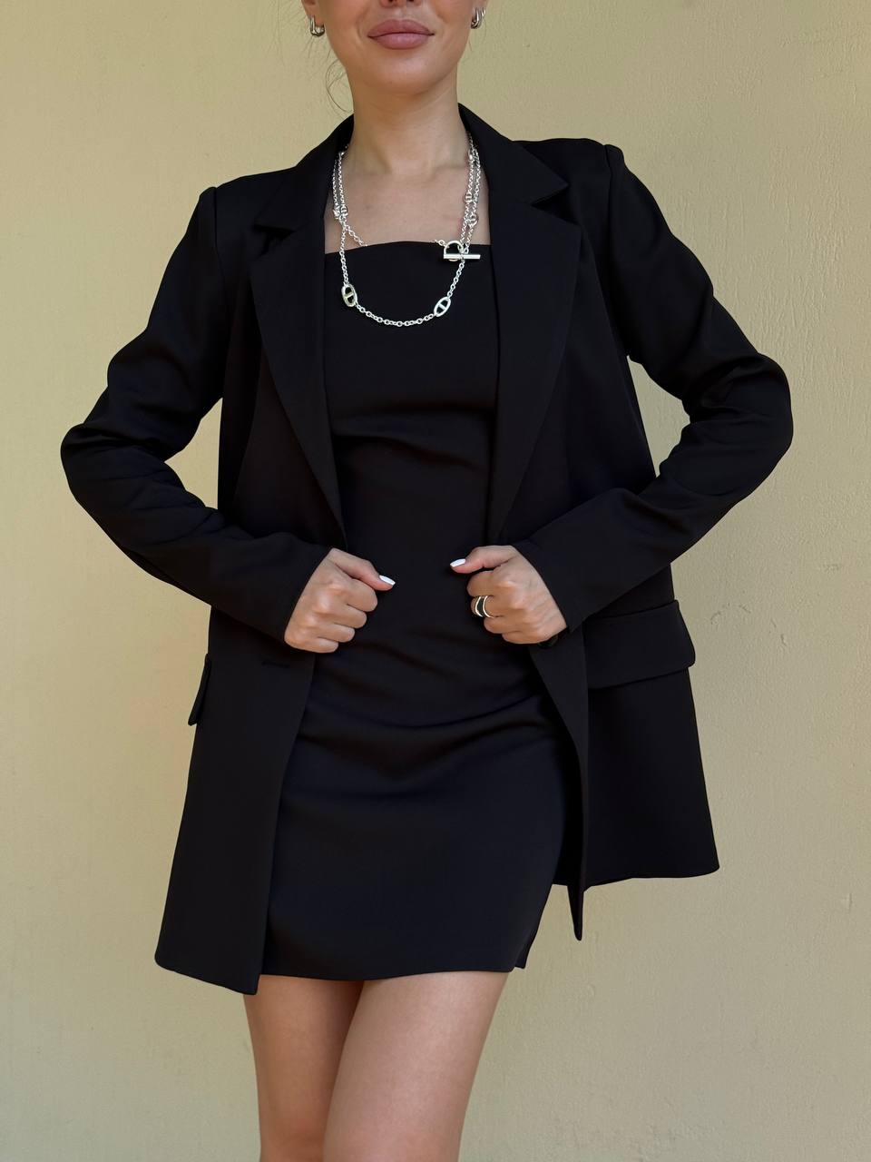 Conjunto vestido + chaqueta