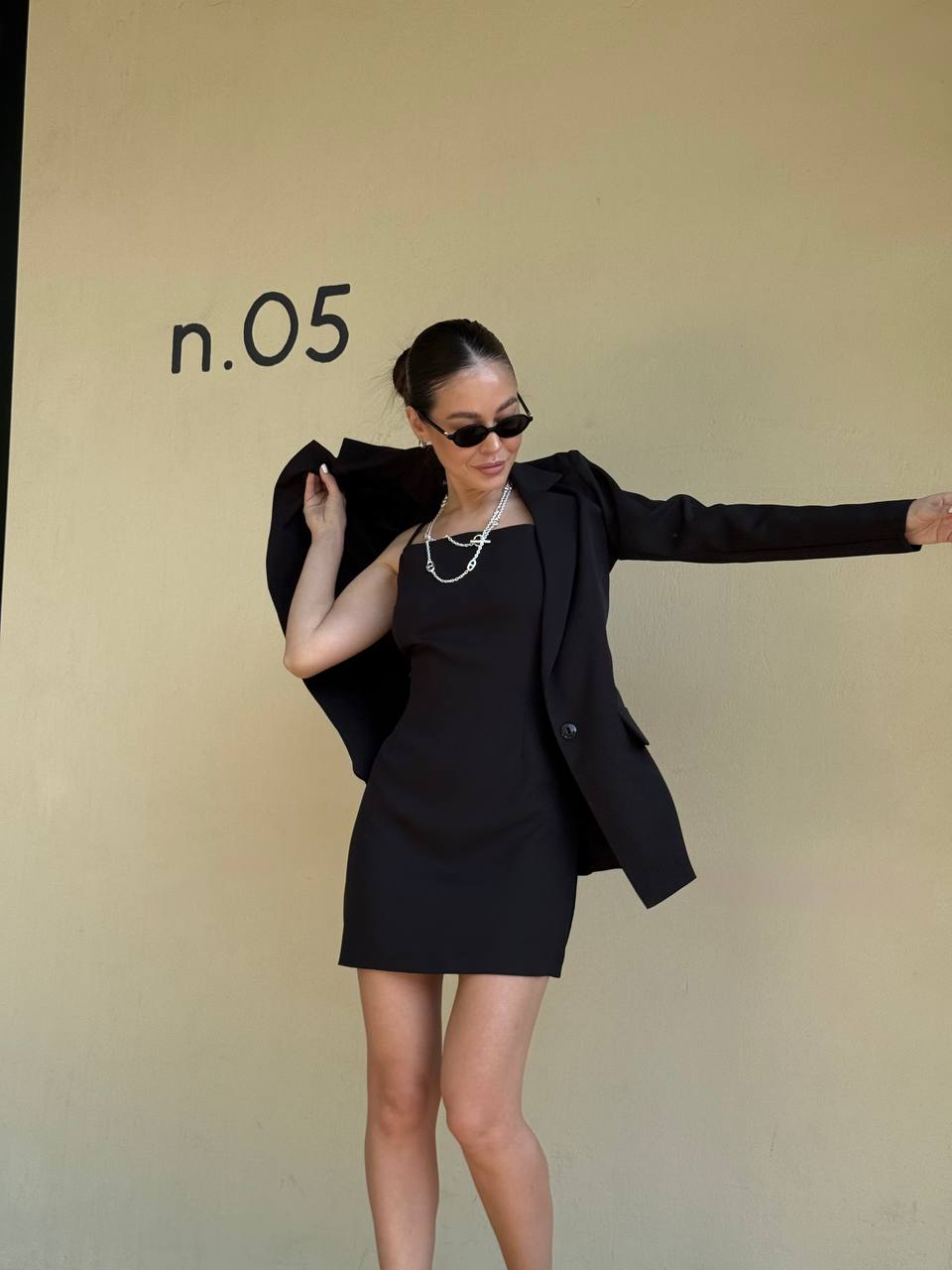 Conjunto vestido + chaqueta