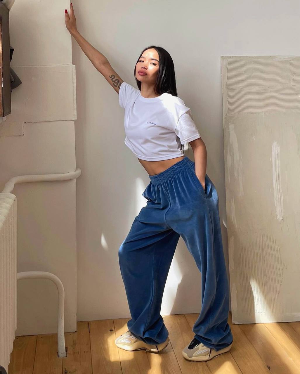Pantalones de terciopelo