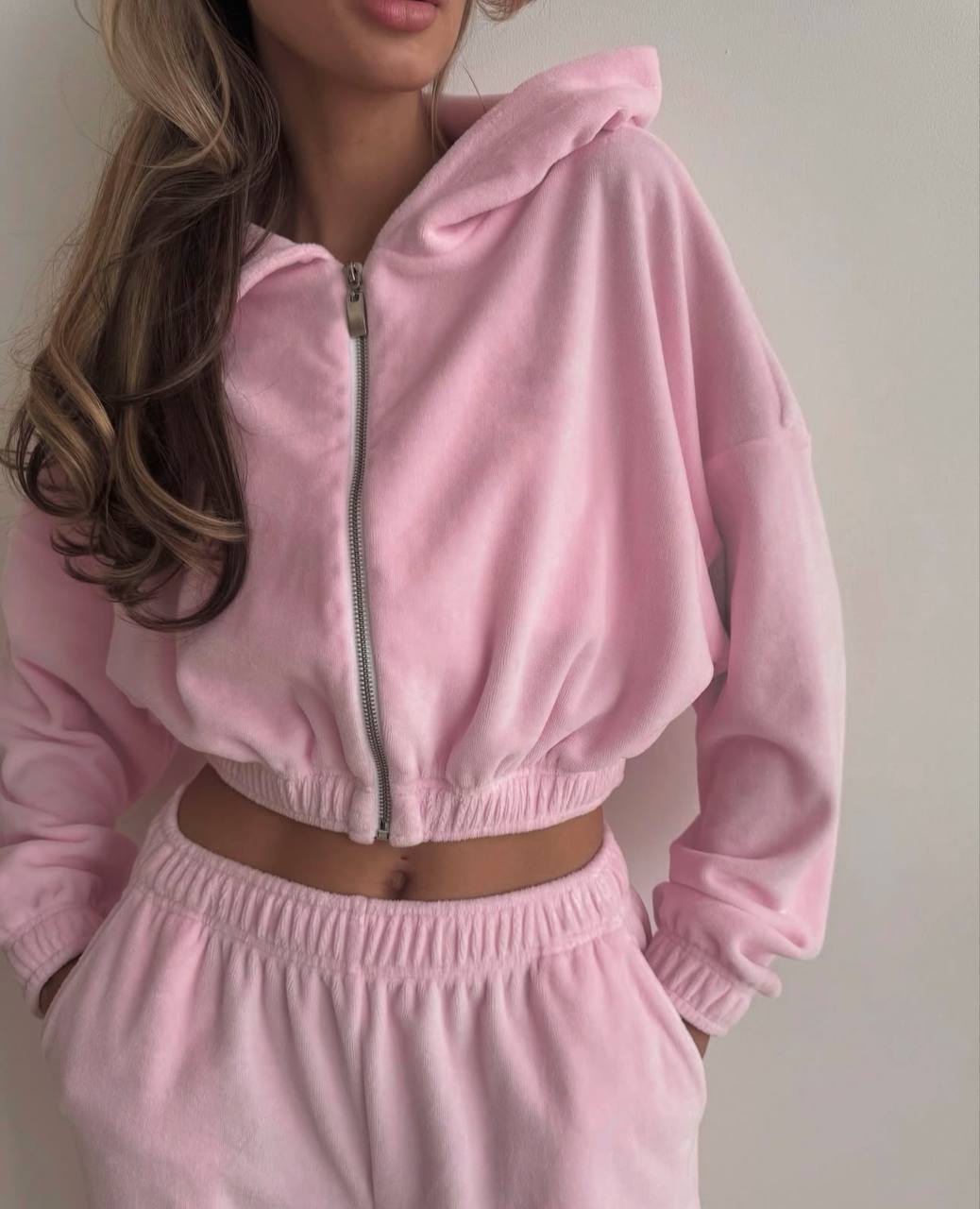 Traje de terciopelo de tres piezas