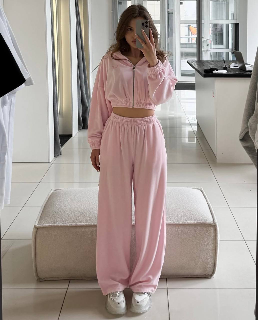 Traje de terciopelo de tres piezas