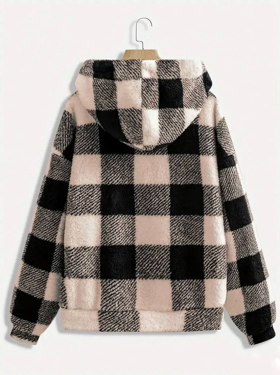 Sudadera de cuadros