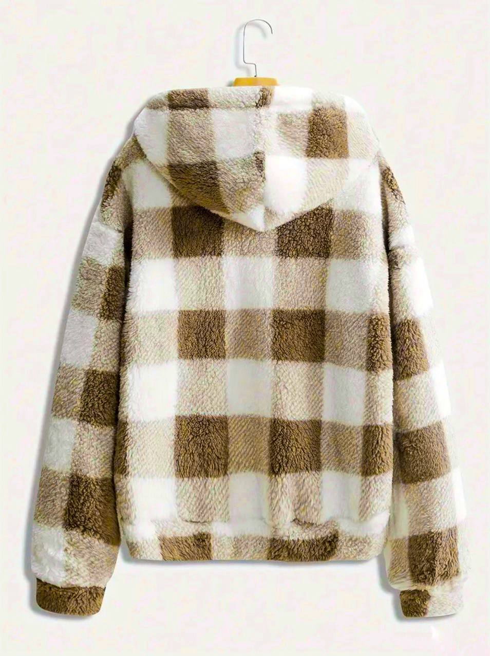 Sudadera de cuadros