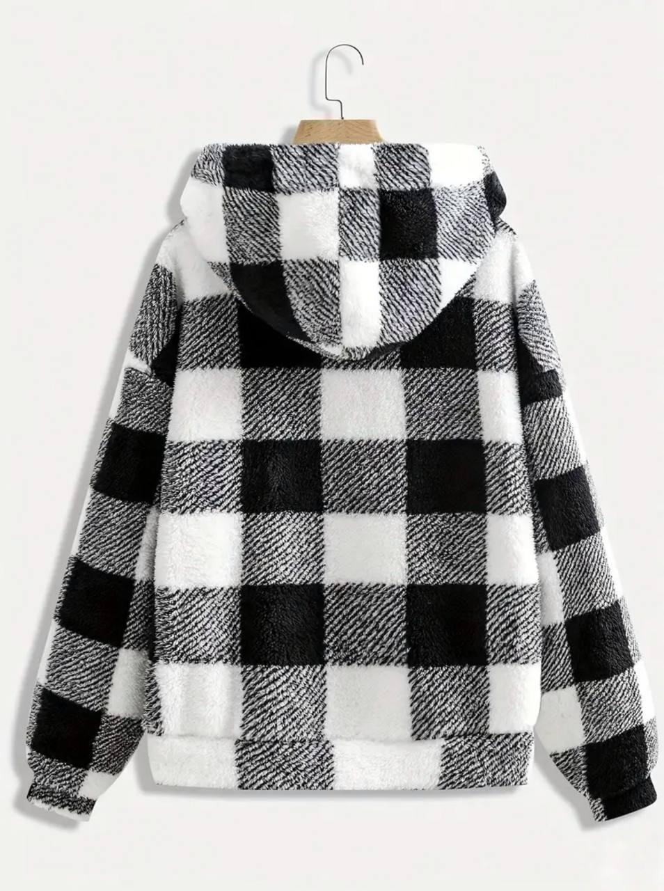 Sudadera de cuadros