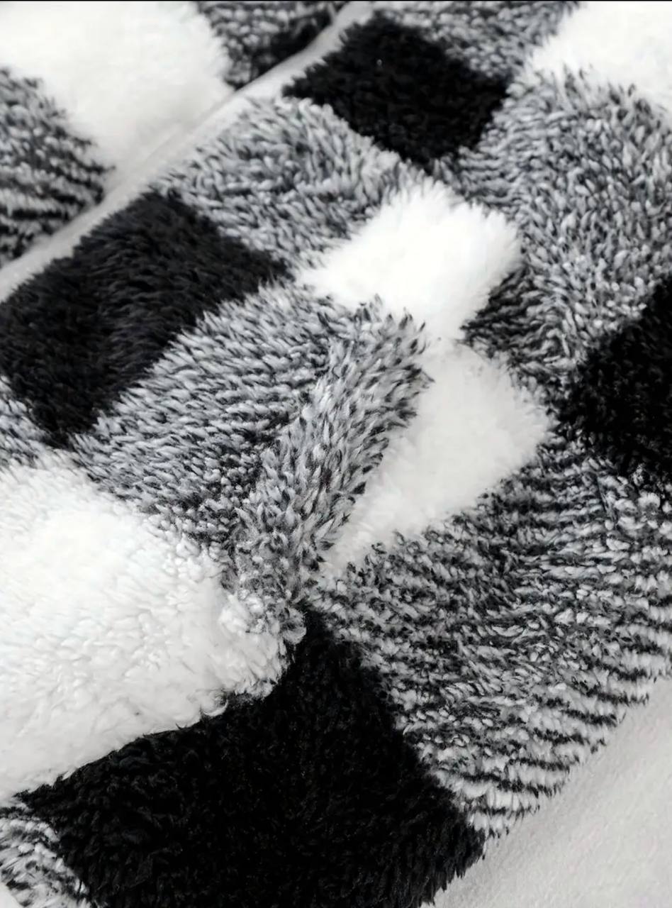 Sudadera de cuadros