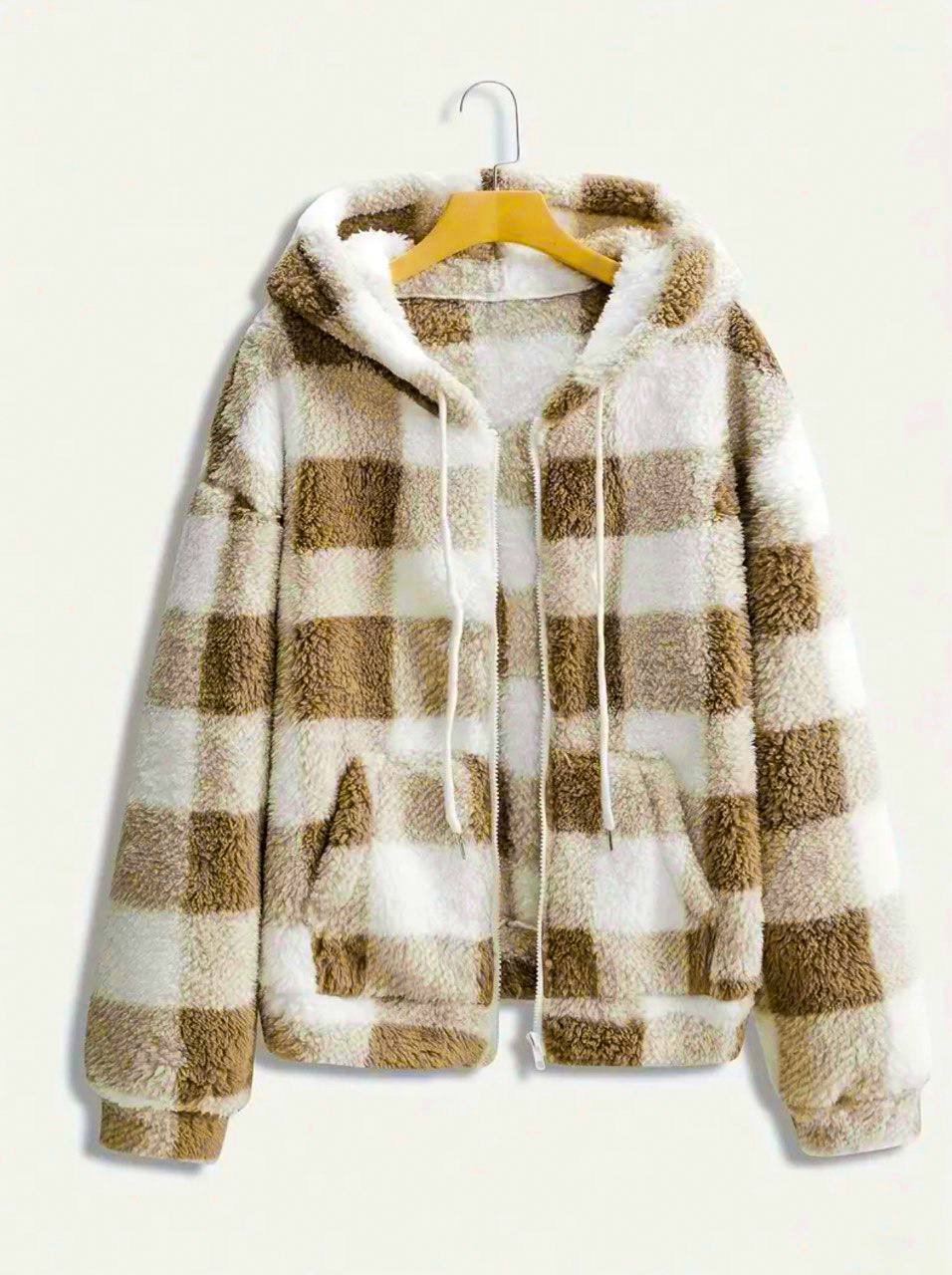 Sudadera de cuadros