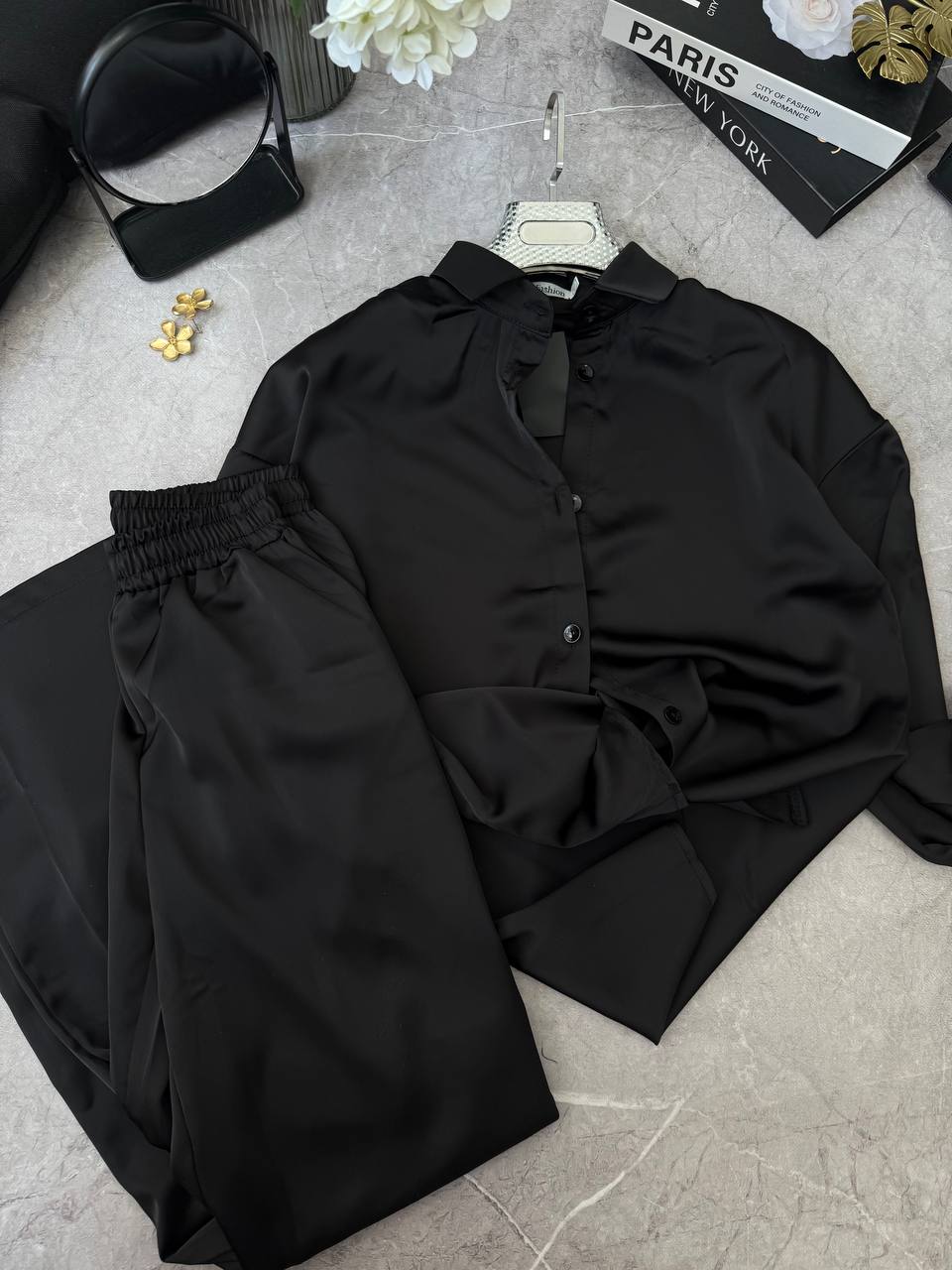 Traje de doble lana
