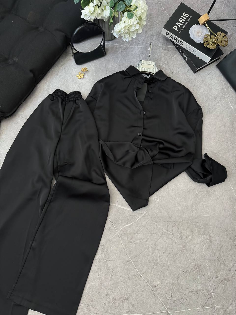 Traje de doble lana