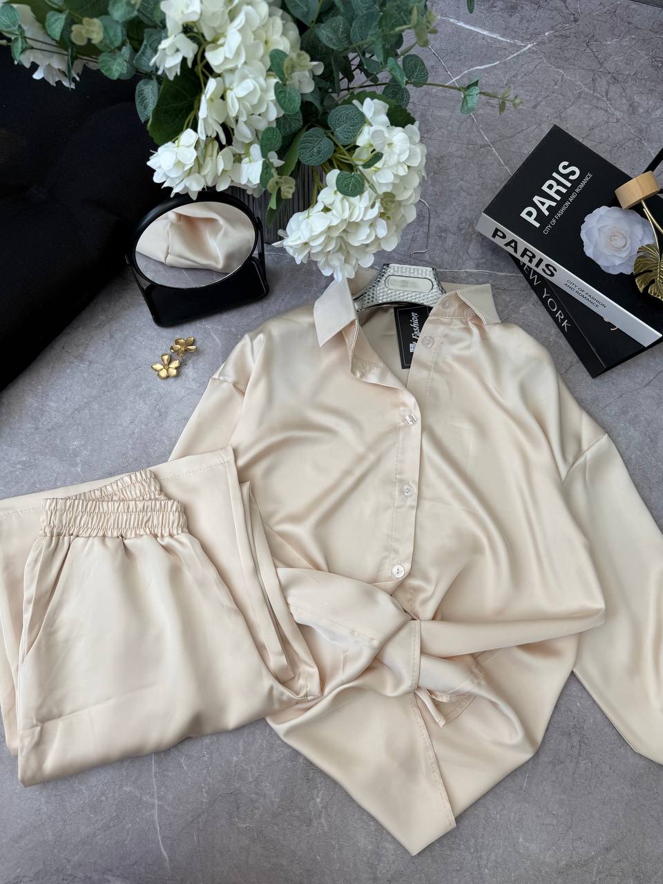 Traje de doble lana
