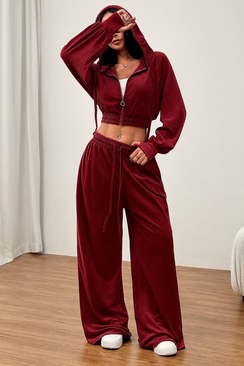 Traje de terciopelo premium