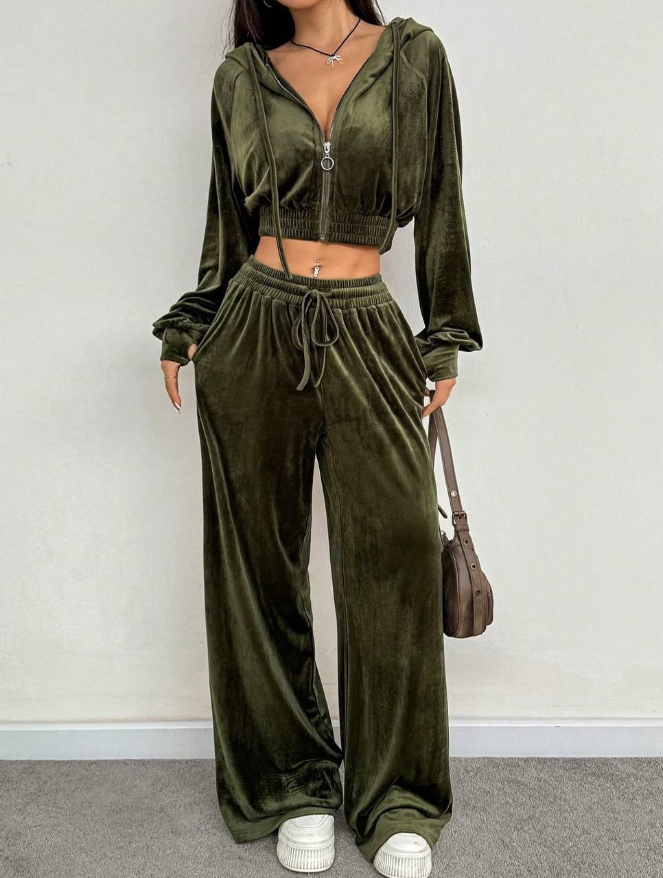 Traje de terciopelo premium