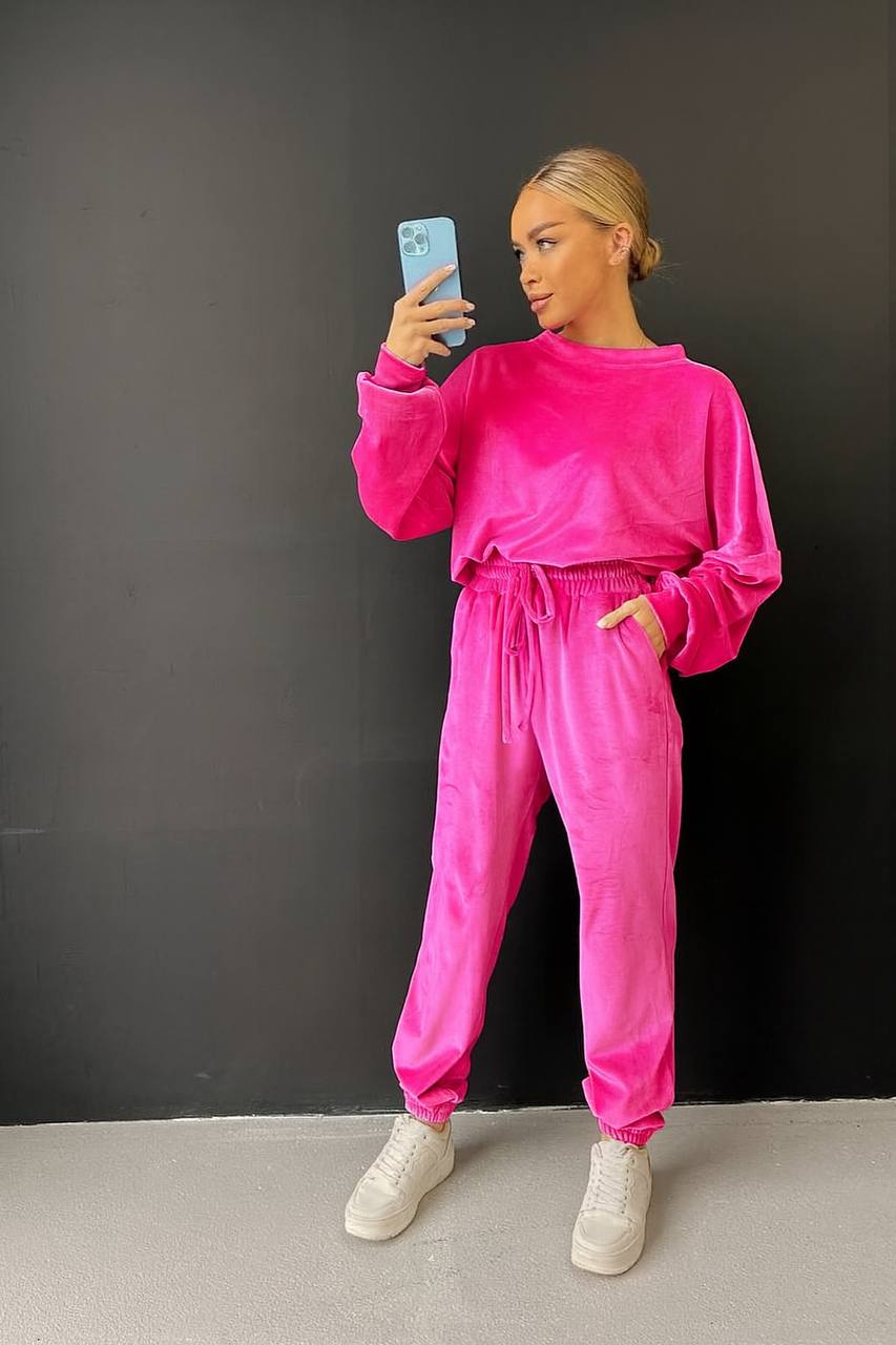 Traje de terciopelo