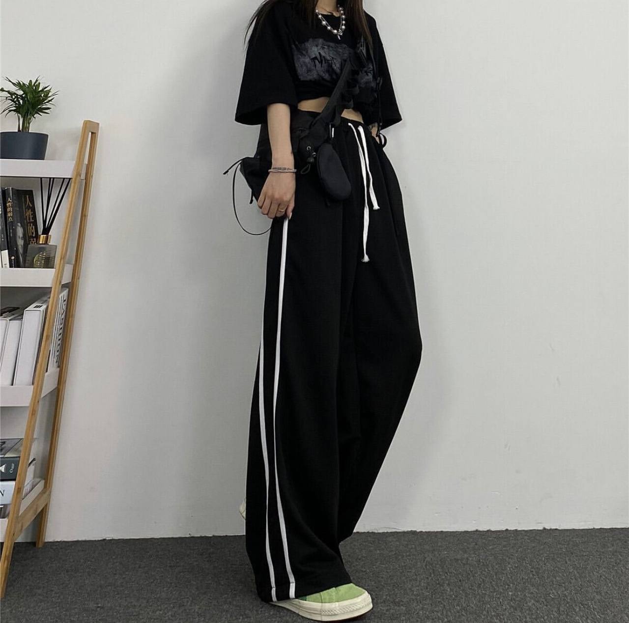Pantalones anchos