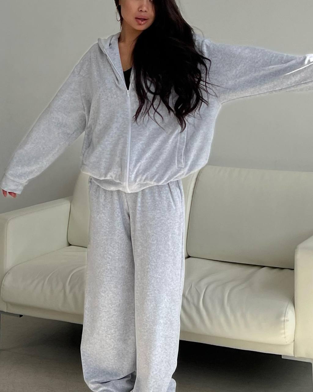 Traje de terciopelo premium
