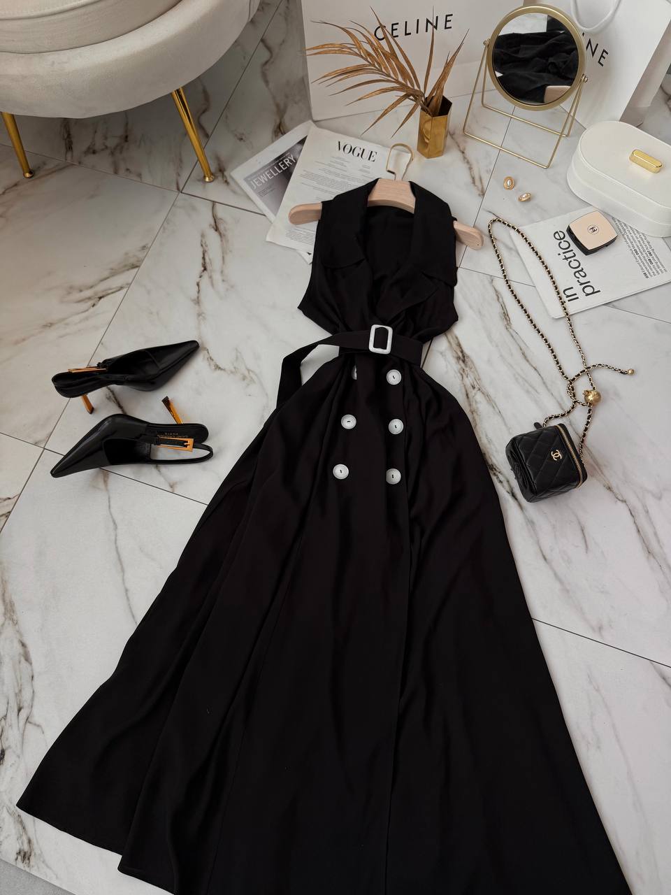 Hermoso vestido de mujer para todos los días