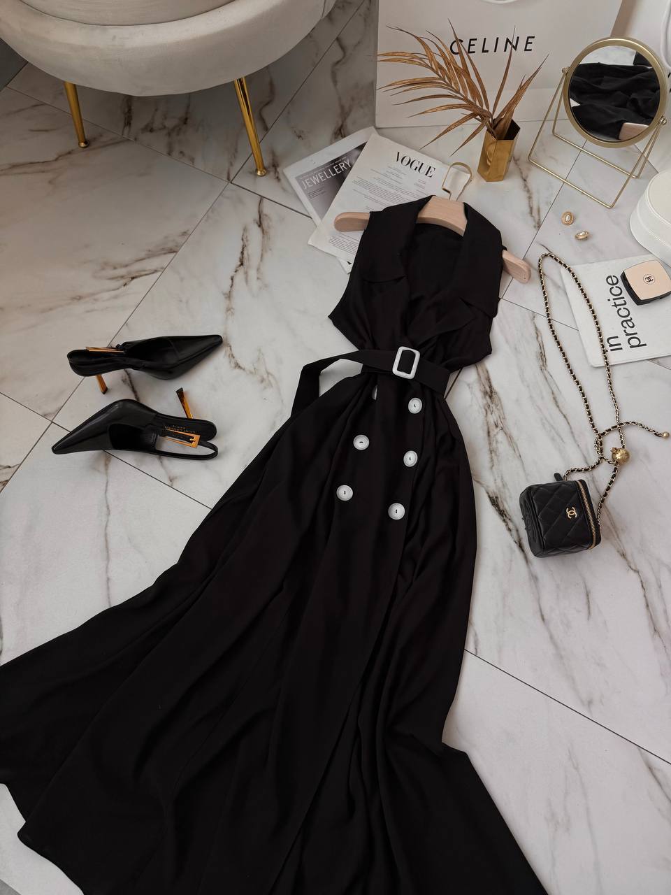 Hermoso vestido de mujer para todos los días