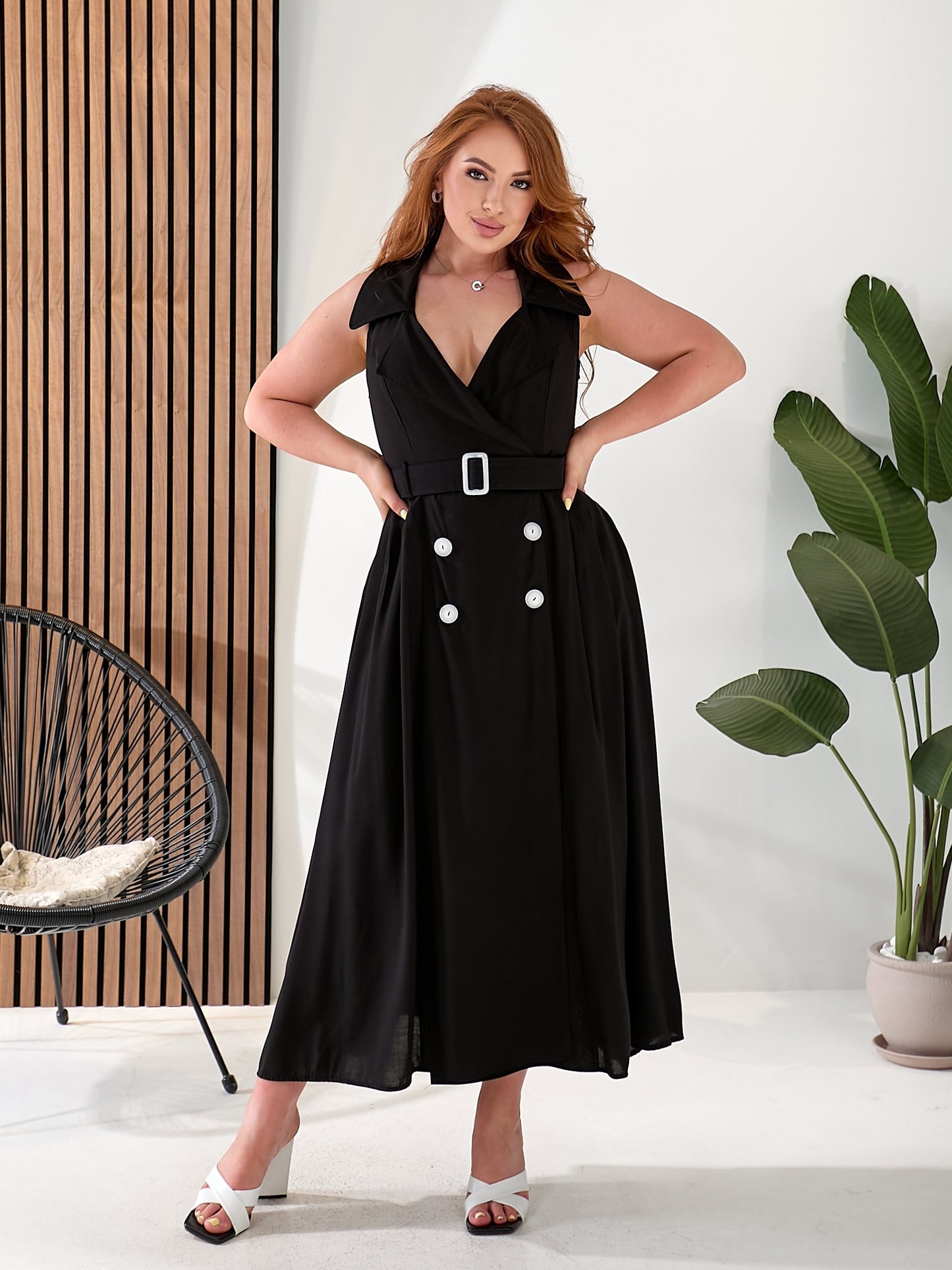 Hermoso vestido de mujer para todos los días