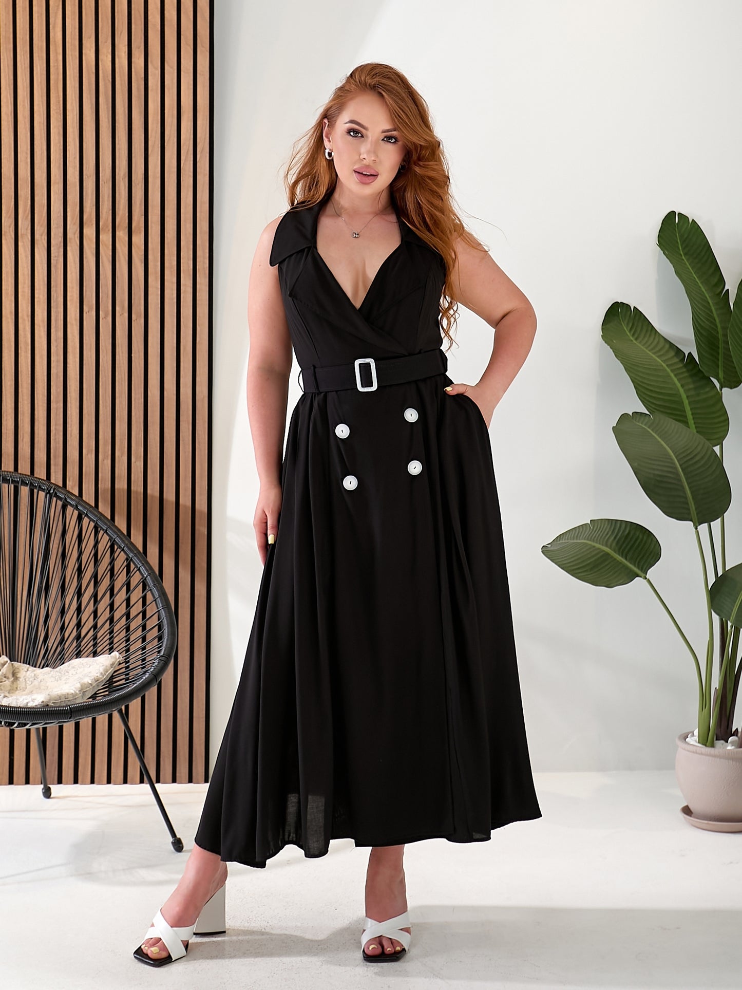 Hermoso vestido de mujer para todos los días