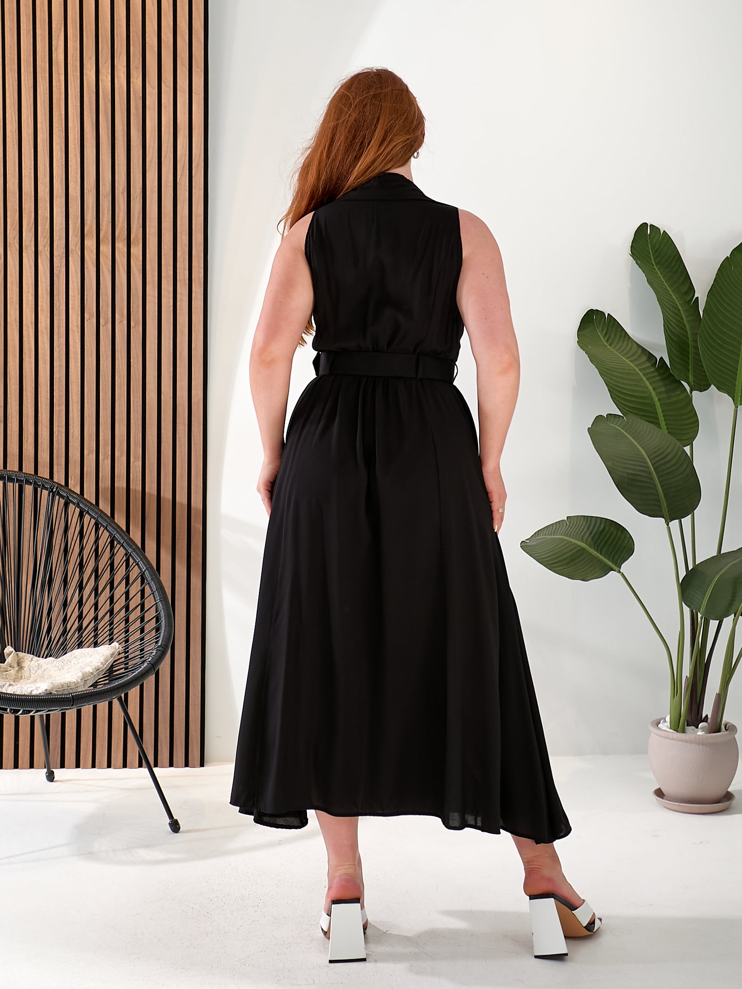 Hermoso vestido de mujer para todos los días