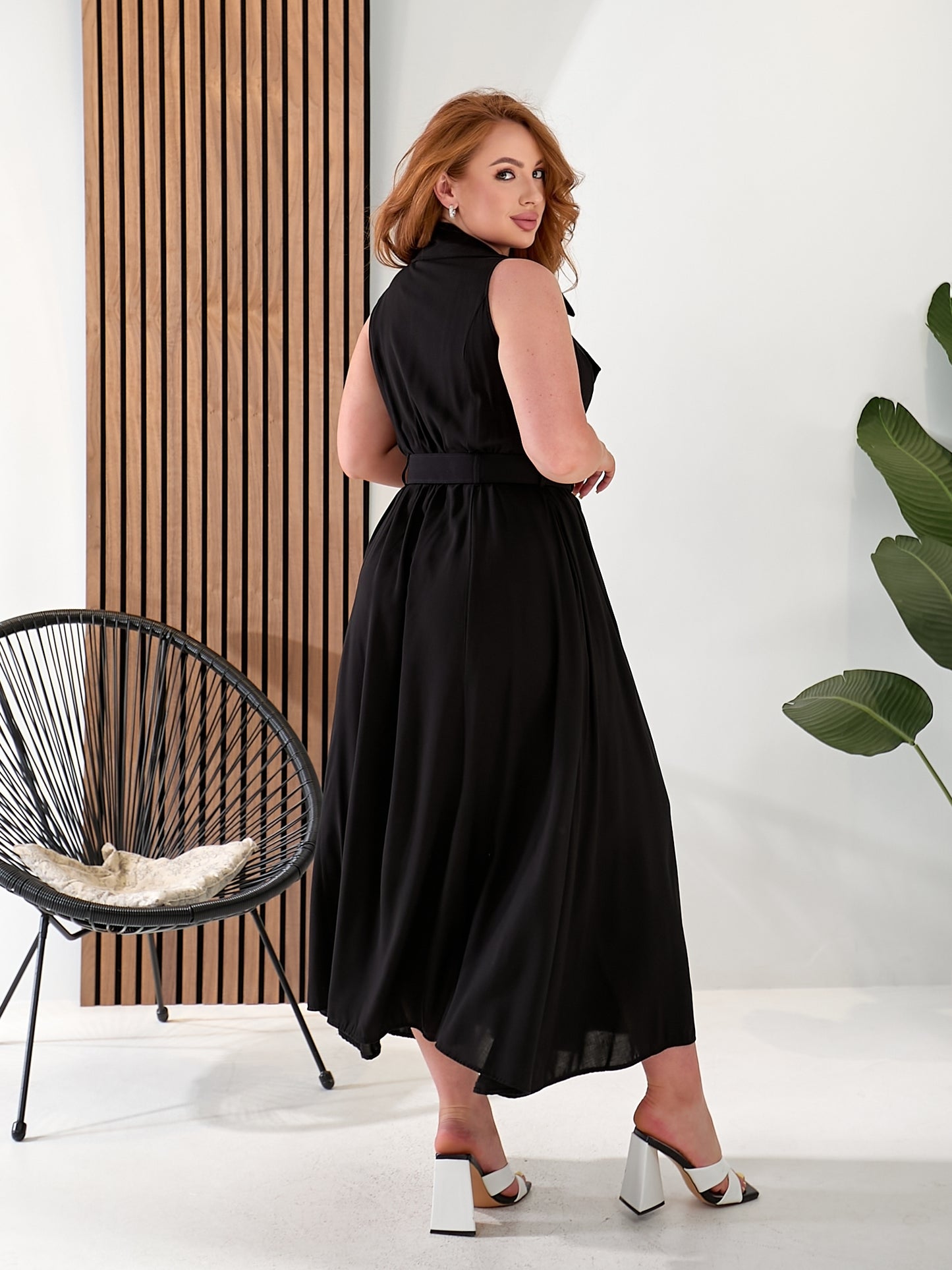 Hermoso vestido de mujer para todos los días