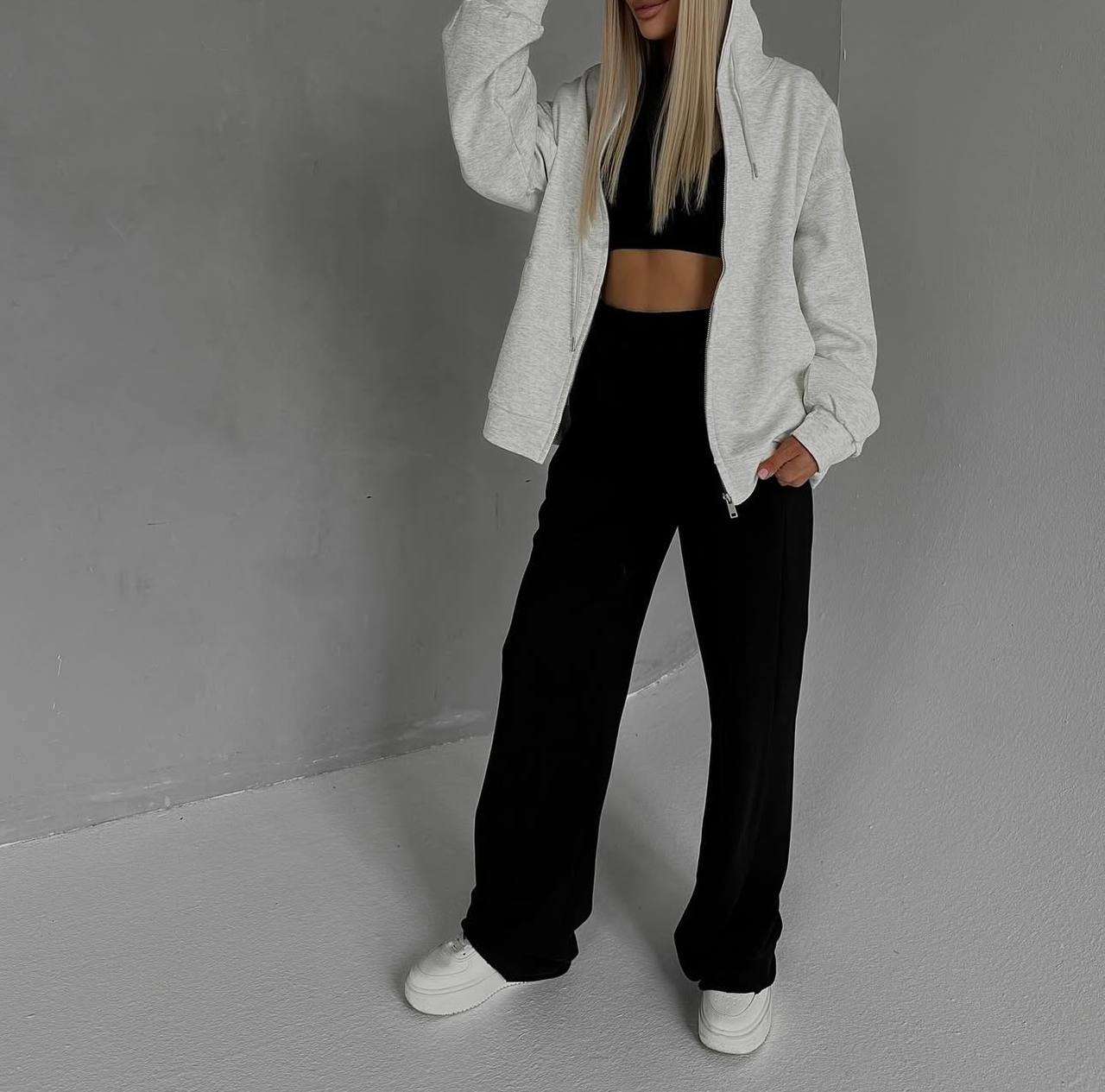Sudaderas con cremallera metálica