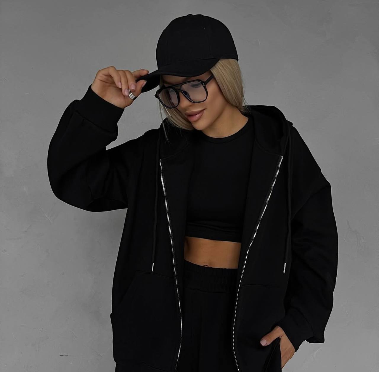 Sudaderas con cremallera metálica
