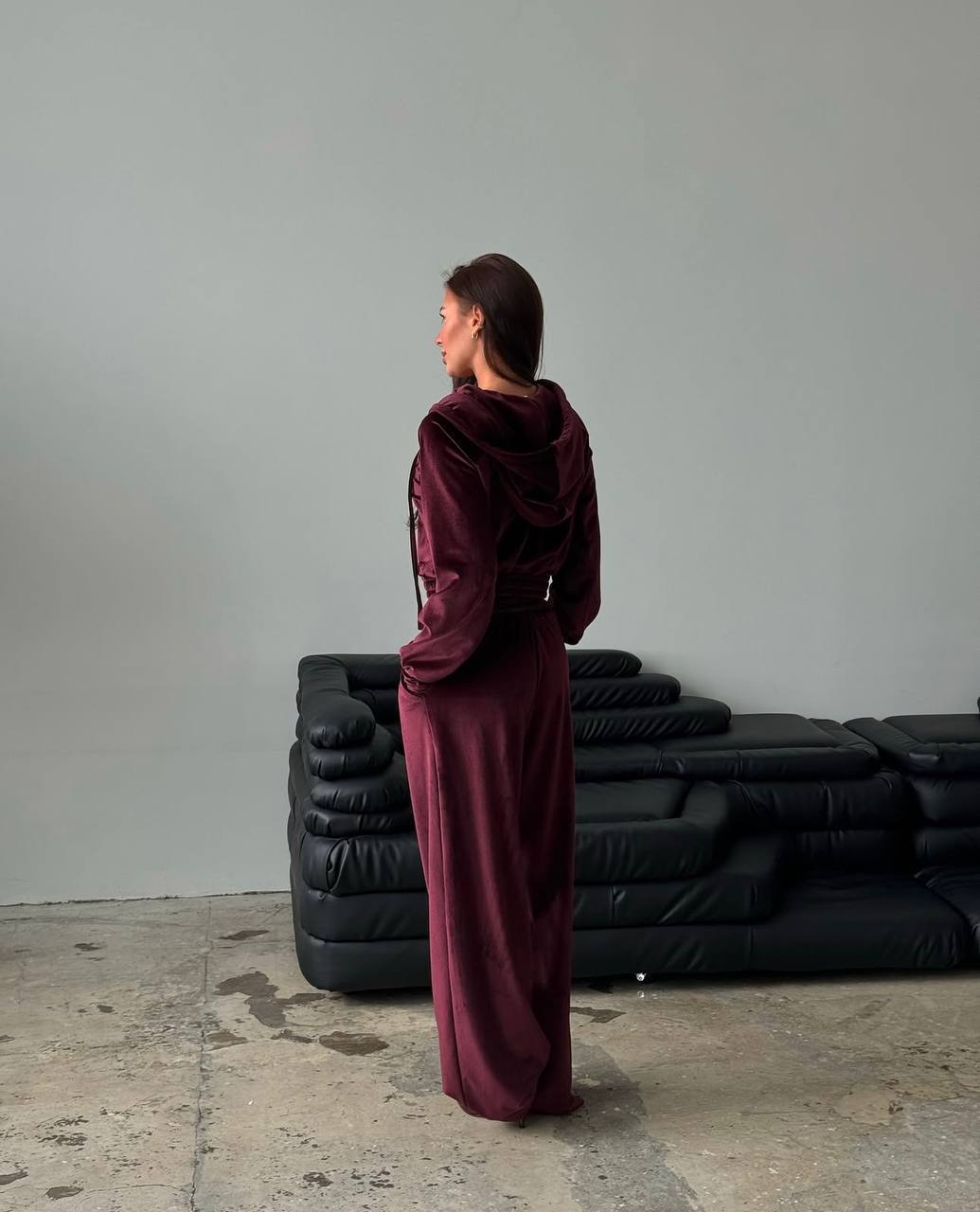 traje de terciopelo premium