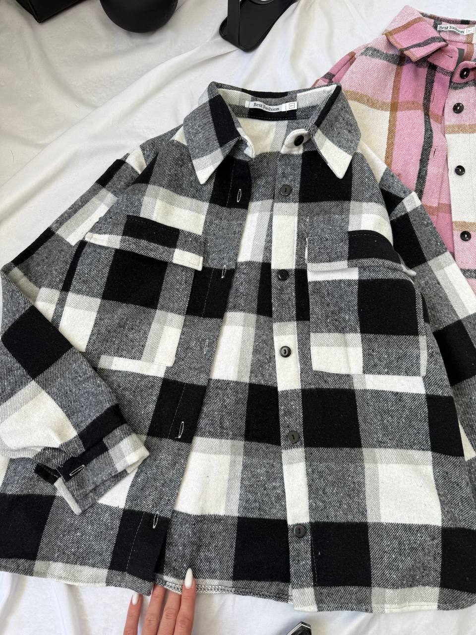 Camisas clásicas y cálidas a cuadros