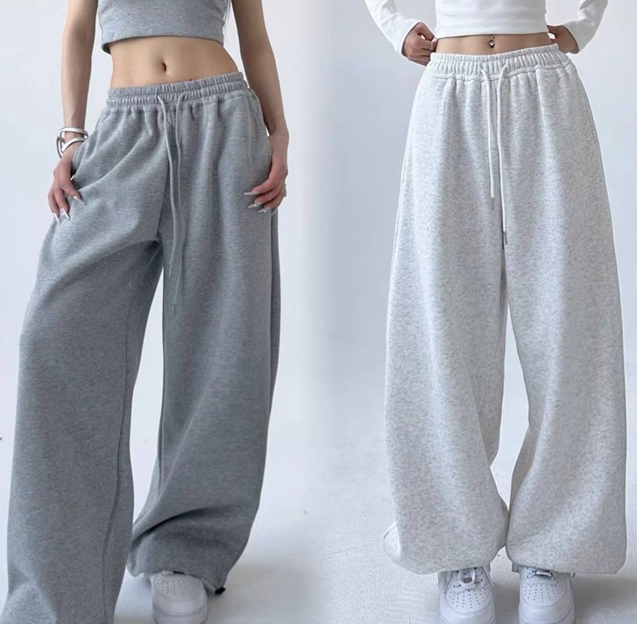 Pantalones con cordón
