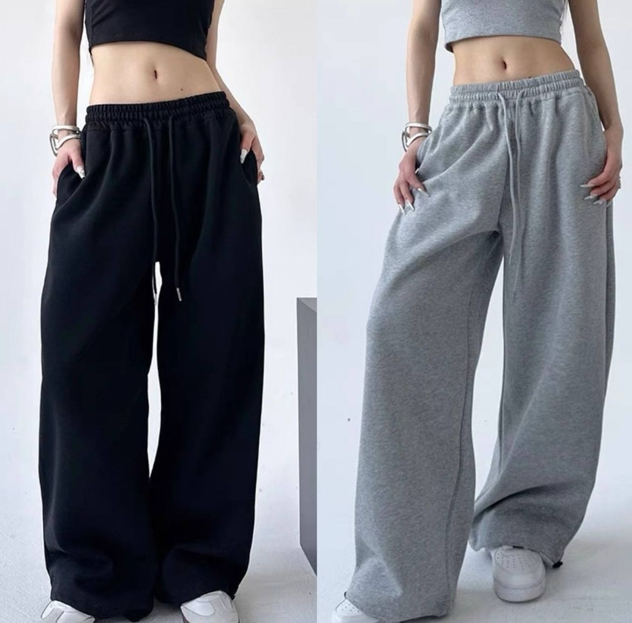Pantalones con cordón