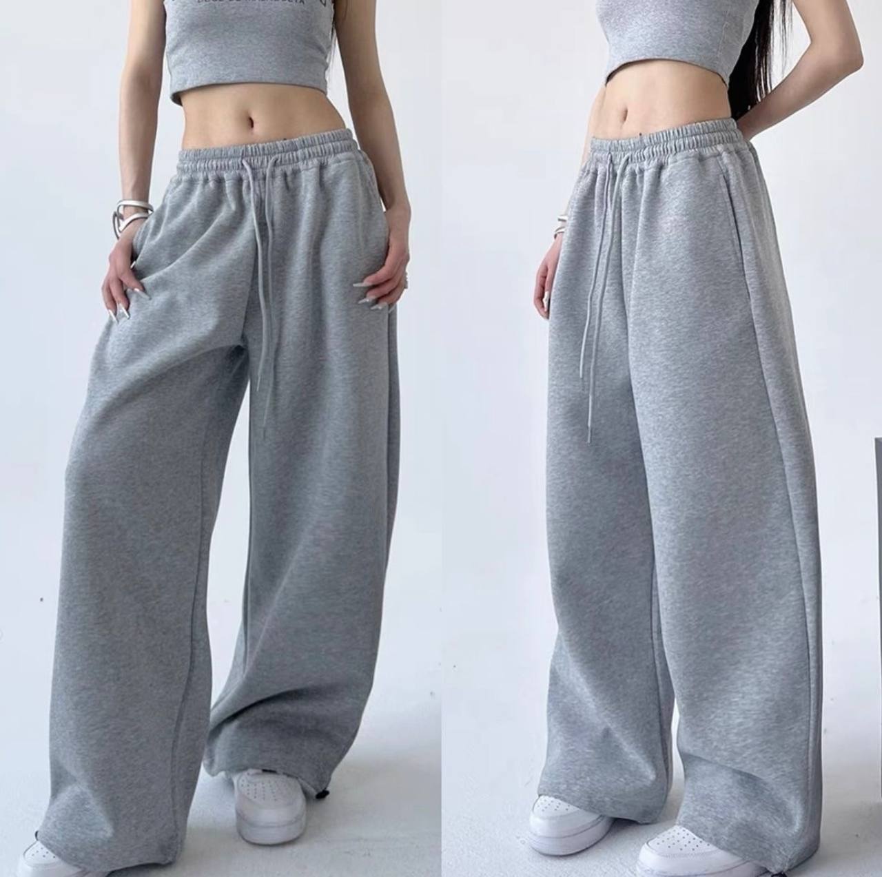 Pantalones con cordón