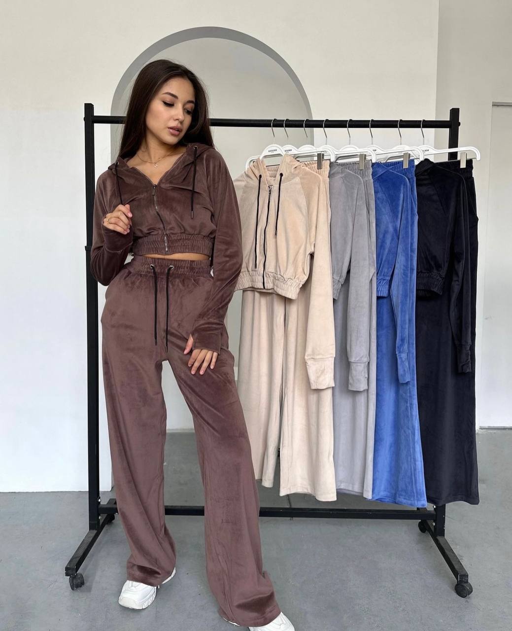 Traje de terciopelo premium