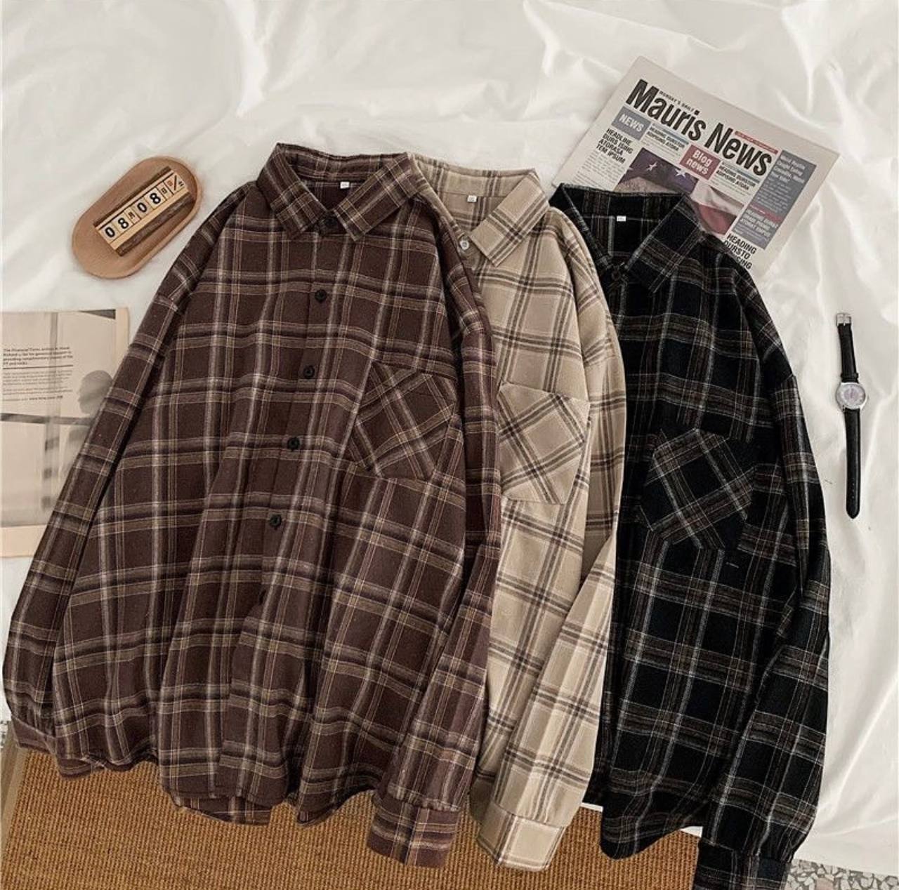 Camisas clásicas a cuadros