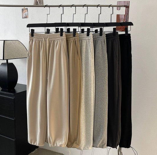 Pantalones deportivos rectos