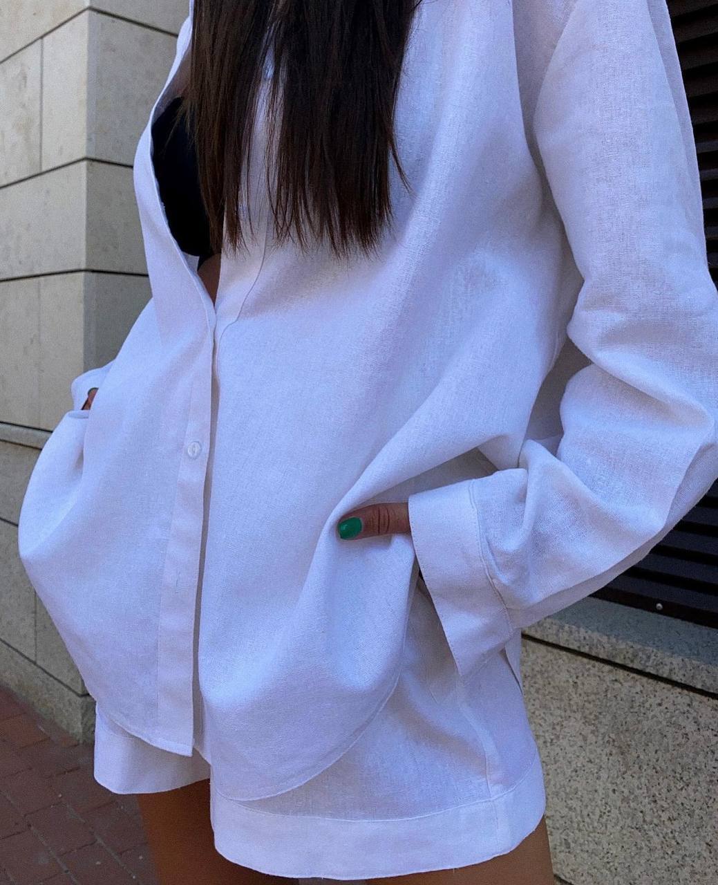 Traje de lino