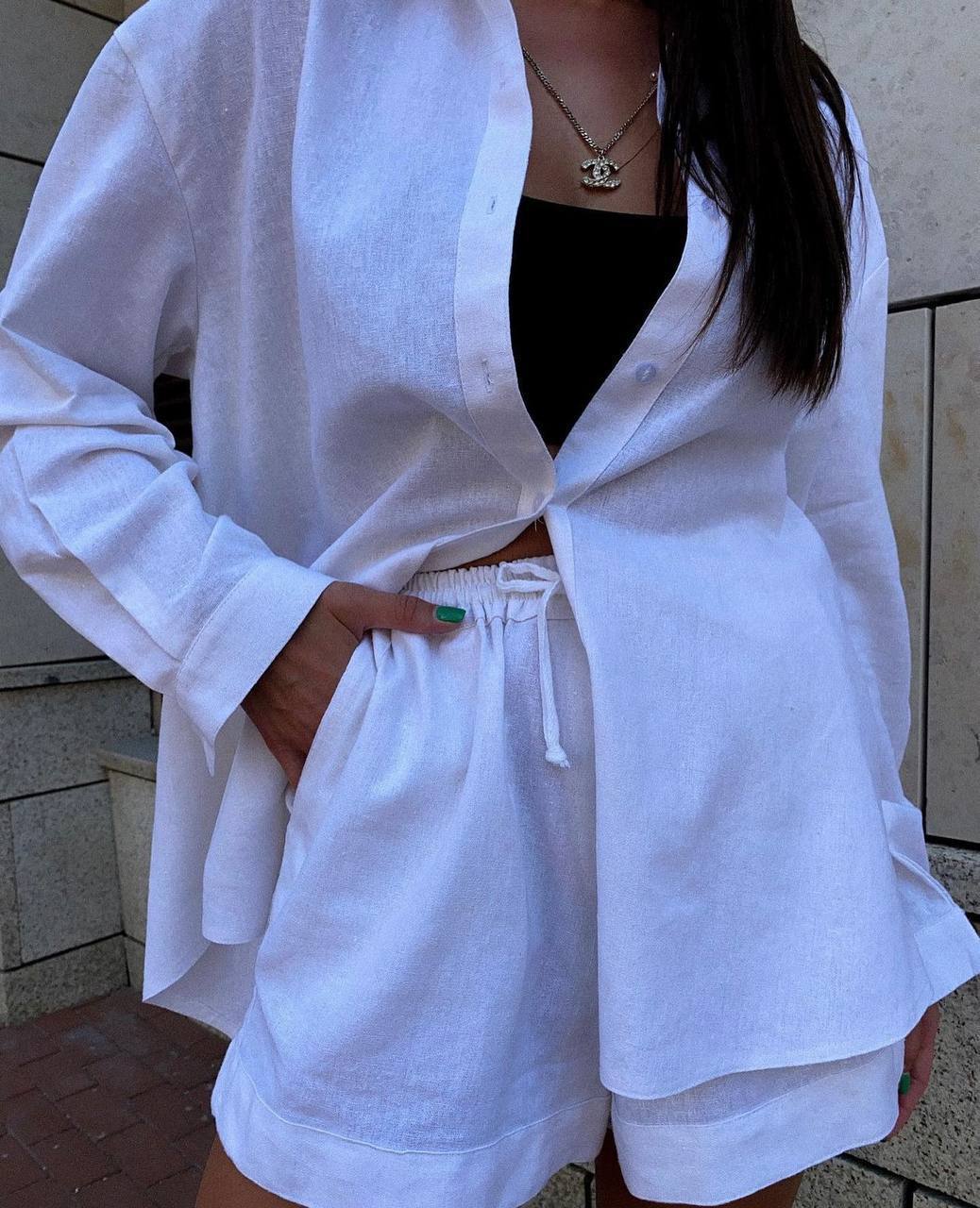 Traje de lino