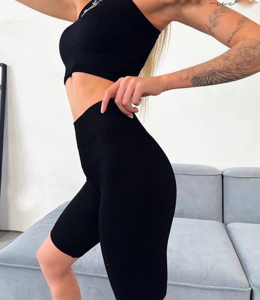 Conjunto deportivo top+pistas de ciclismo