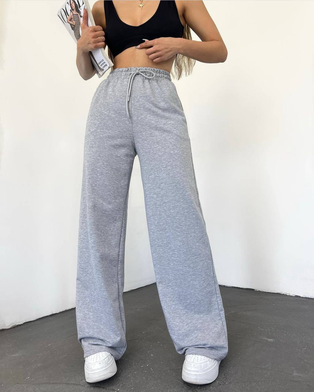 Pantalones deportivos de corte culotte
