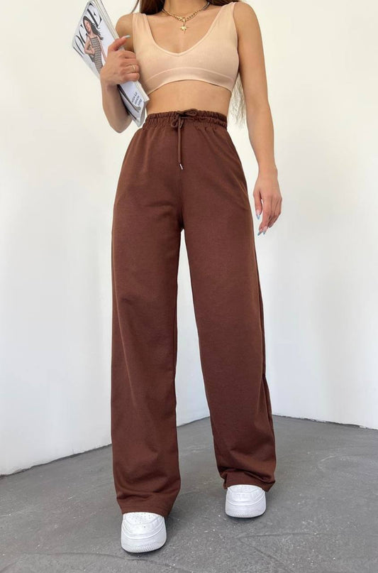 Pantalones deportivos de corte culotte