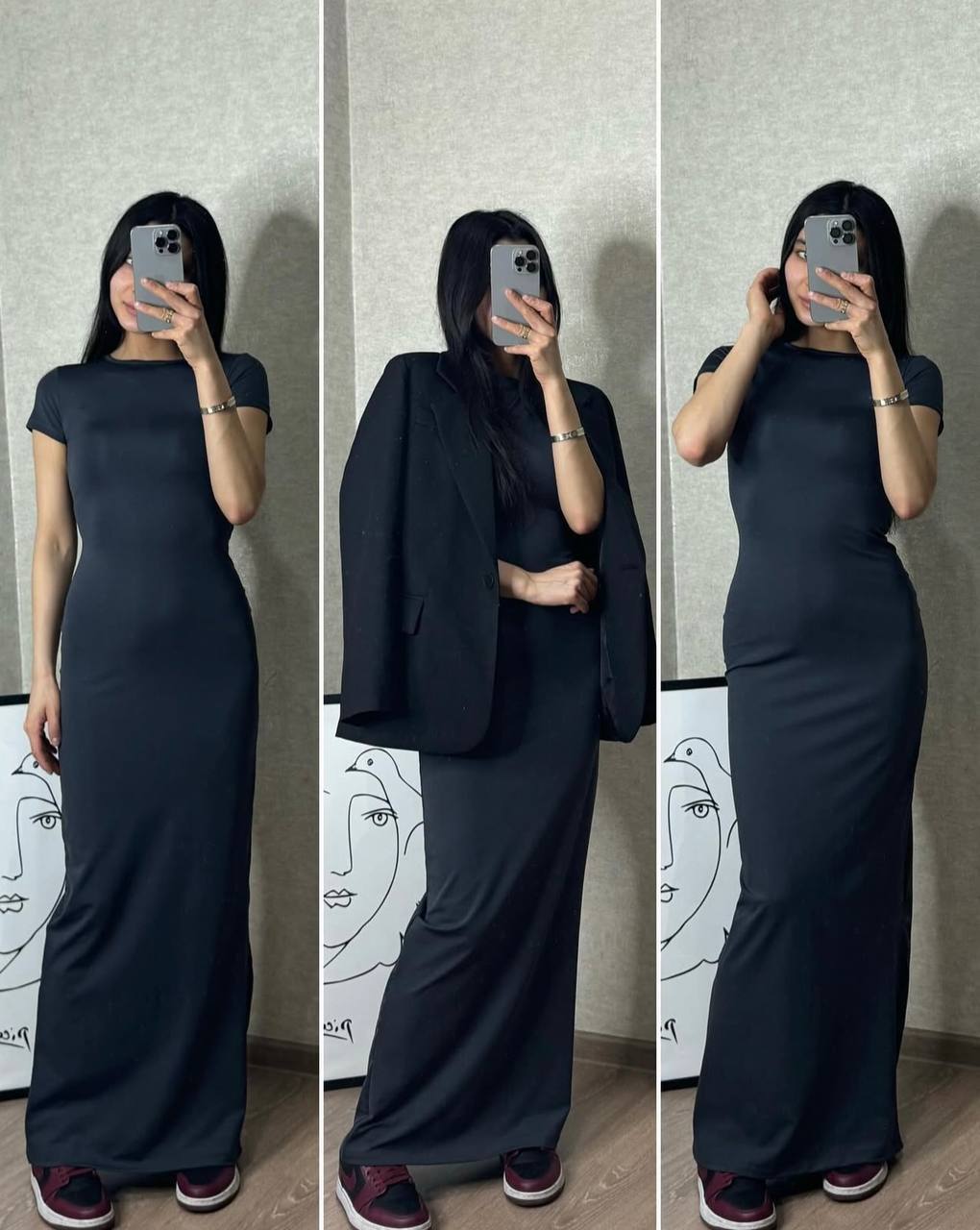 Vestido básico MaxiDress