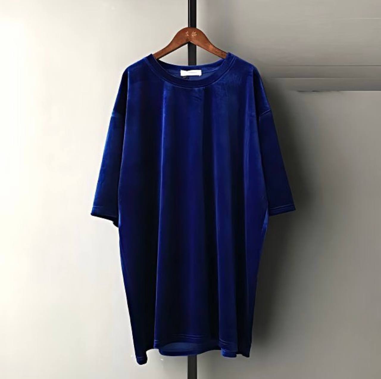 Túnicas de terciopelo con estilo oversize