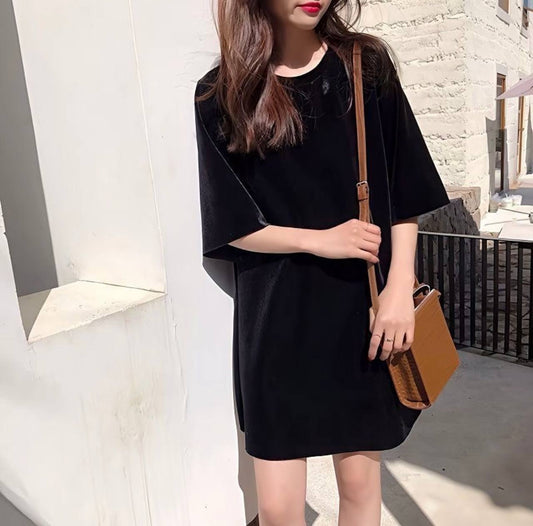 Túnicas de terciopelo con estilo oversize